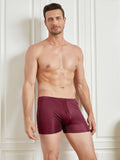 SilkSilky ES Tejido de seda Mens Underwear Vino 003