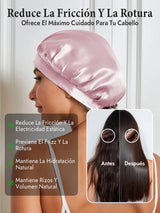 [Rosa Claro] SilkSilky-ES Gorros De Dormir 004