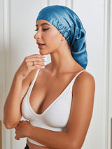 [Azul Real] SilkSilky-ES Gorros De Dormir 004