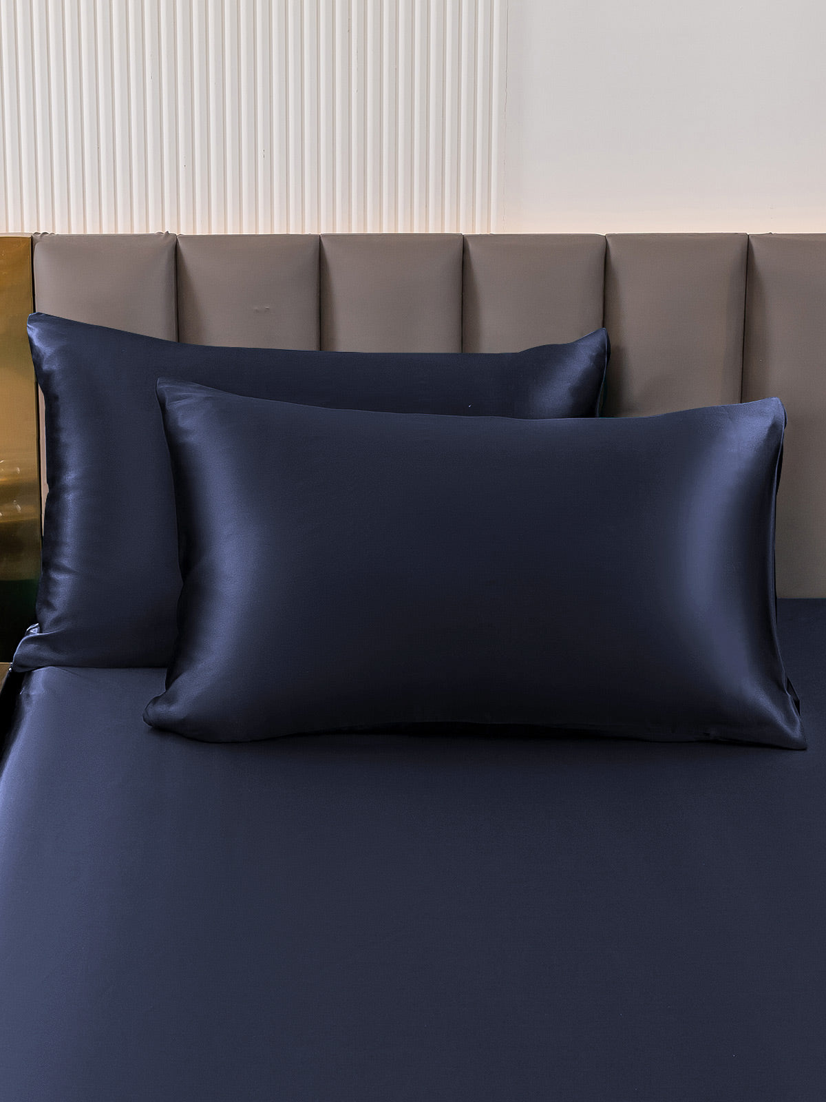 [Azul Oscuro] SilkSilky-ES 19Momme Seda Pura Pillowcase 004