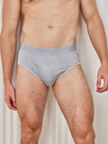 SilkSilky ES Tejido de seda Mens Underwear Gris 004