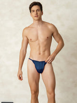 [Azul Oscuro] SilkSilky-ES Ropa interior de hombres 004