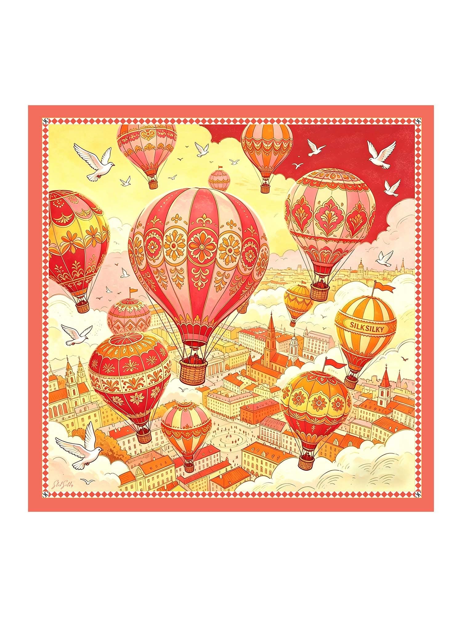 [Globo Amarillo] SilkSilky-ES Scarf 001