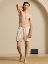 [Champán] SilkSilky-ES 19Momme Mens Sleep Bottoms 007