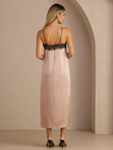 [Toscana] SilkSilky-ES Square Neck Vestido 002