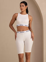 [Blanco] SilkSilky-ES Womens Shorts 003