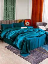 [Azul Real] SilkSilky-ES 25Momme Seda Pura Bedding Set 002