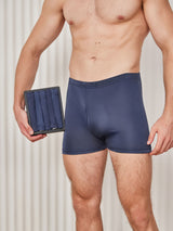[Azul Oscuro] SilkSilky-ES Ropa interior de hombres 001