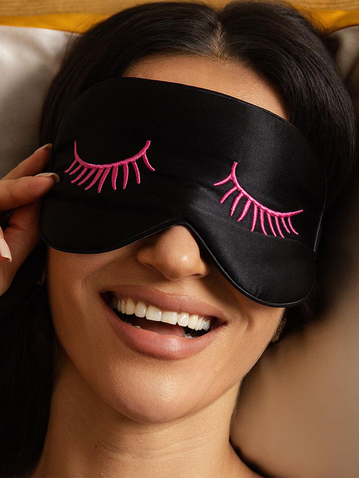 [PestañasRosadas] SilkSilky-ES Seda Pura Eye Mask 001
