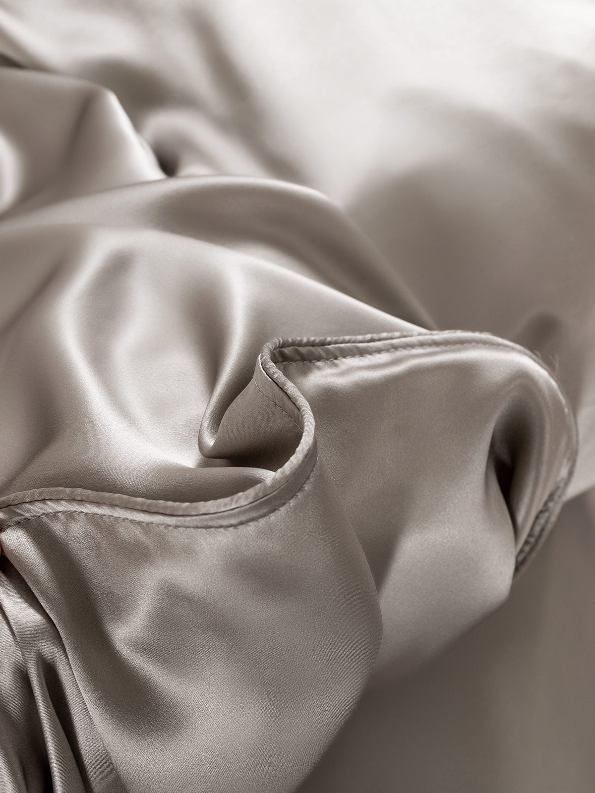 [Gris] SilkSilky-ES 19Momme Seda Pura Bedding Set 007