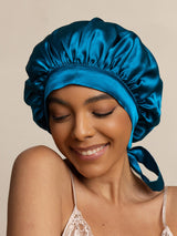 [Azul Real] SilkSilky-ES Gorros De Dormir 003