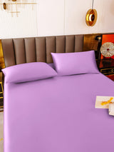 [Lavanda] SilkSilky-ES 19Momme Juego de ropa de cama 006