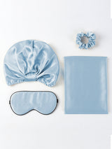 [Azul Claro] SilkSilky-ES 19Momme Pillowcase Set 005