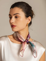[P102] SilkSilky-ES Seda Pura Scarf 004,
