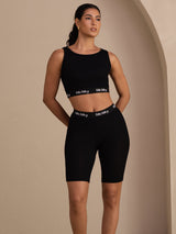 [Negro] SilkSilky-ES Womens Shorts 004