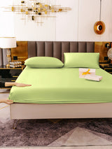 [Menta Verde] SilkSilky-ES 19Momme Juego de ropa de cama 006