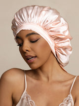 [Rosa Claro] SilkSilky-ES Gorros De Dormir 003