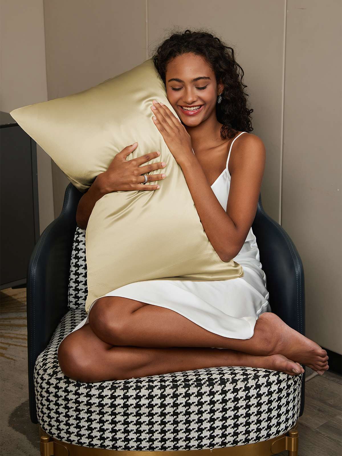[Caqui] SilkSilky-ES 19Momme Seda Pura Pillowcase 002