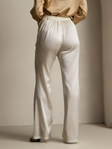 [Blanco] SilkSilky-ES Pantalones de mujer 002
