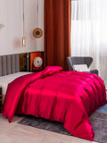 SilkSilky ES 19Momme Seda Pura Duvet Cover Vino 002