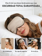 [Beige] SilkSilky-ES Antifaces De Dormir 006