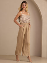 [Curry] SilkSilky-ES Womens Pants 004