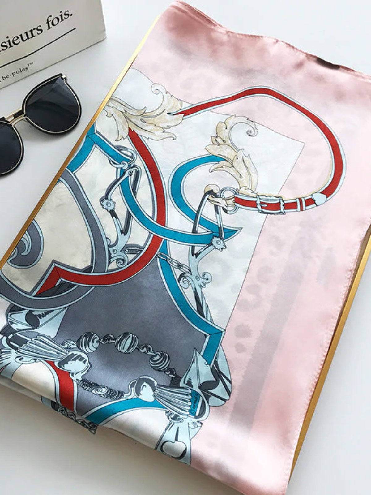 [P015] SilkSilky-ES Seda Pura Scarf 002,