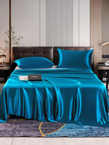 [Azul Real] SilkSilky-ES 22Momme Juego de ropa de cama 001