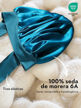 [Azul Real] SilkSilky-ES Gorros De Dormir 002