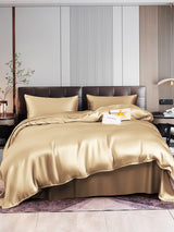 [Beige] SilkSilky-ES 22Momme Juego de ropa de cama 001