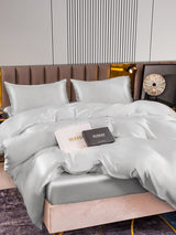 [Plata] SilkSilky-ES 22Momme Seda Pura Bedding Set 006,