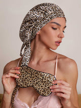 SilkSilky-ES Seda Pura Sleep Cap Leopardo 002