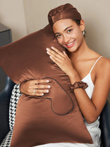 [Café] SilkSilky-ES 19Momme Pillowcase Set 003