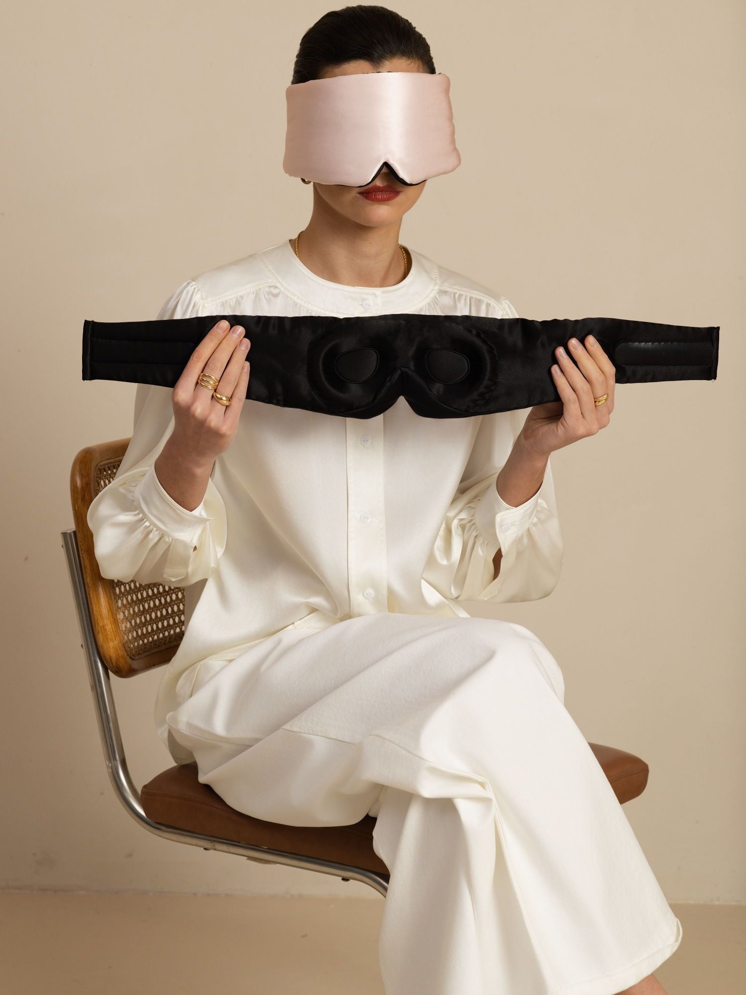 [Rosa] SilkSilky-ES Antifaces De Dormir 002