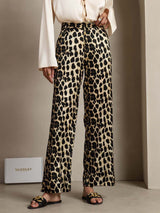 [Leopardo] SilkSilky-ES 19Momme Seda Womens Pants 001,