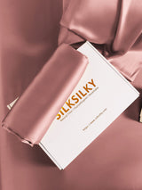 [Malva Pálido] SilkSilky-ES 30Momme Seda Pura Pillowcase 006
