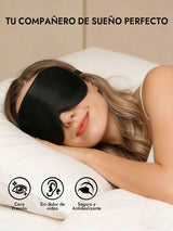 [Negro] SilkSilky-ES Antifaces De Dormir 005
