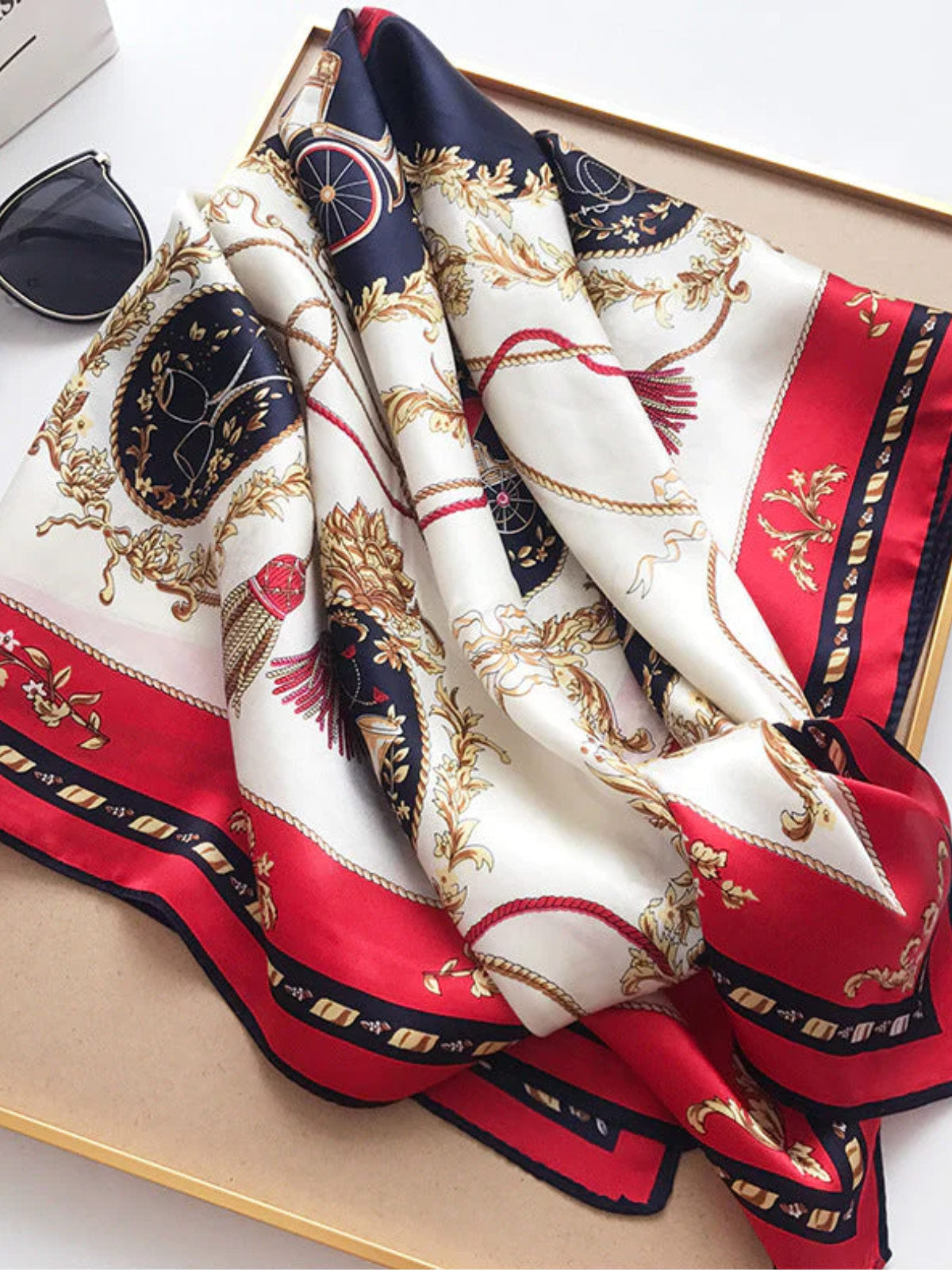 [P001] SilkSilky-ES Seda Pura Scarf 003,