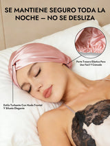 [Rosa] SilkSilky-ES Gorros De Dormir 006