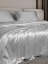 [Plata] SilkSilky-ES 25Momme Juego de ropa de cama 003