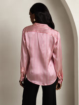 [Raya Rosa] SilkSilky-ES Long Sleeve Lapel Collar Blusas de Mujer 002