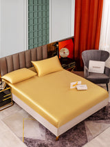 [Champán] SilkSilky-ES 25Momme Juego de ropa de cama 001