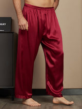 [Vino] SilkSilky-ES Seda Pura Mens Sleep Bottoms 004