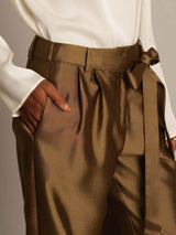 [Bronce] SilkSilky-ES 32Momme Seda Womens Pants 004
