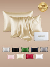 [Marfil] SilkSilky-ES 30Momme Fundas De Almohada 001