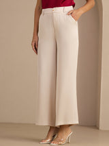 [Beige] SilkSilky-ES Womens Pants 001