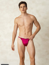 [Fucsia] SilkSilky-ES Ropa interior de hombres 005