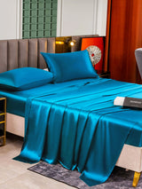 [Azul Real] SilkSilky-ES 25Momme Juego de ropa de cama 003