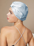 SilkSilky-ES Seda Pura Sleep Cap AzulClaro 002