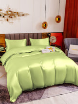 [Menta Verde] SilkSilky-ES 19Momme Seda Pura Bedding Set 005